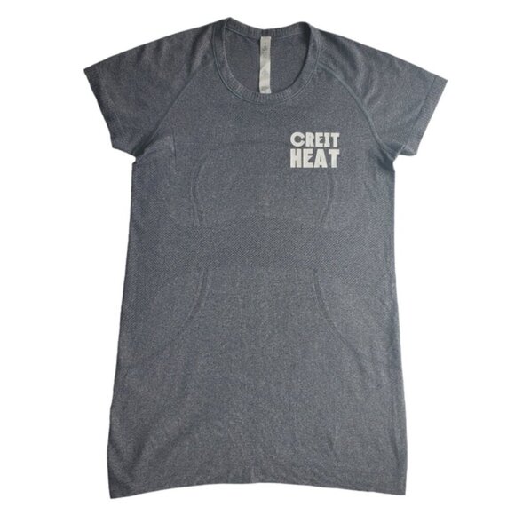 lululemon athletica Tops - Lululemon Grey Swiftly Tech Short Sleeve Top Size 6